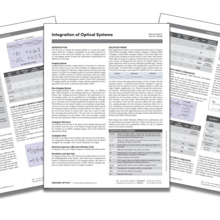 Integration of Optical Systems