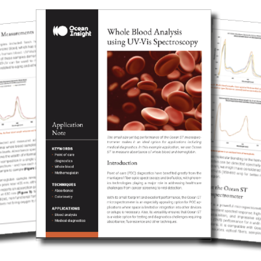 Ocean Insight spectrometer white paper