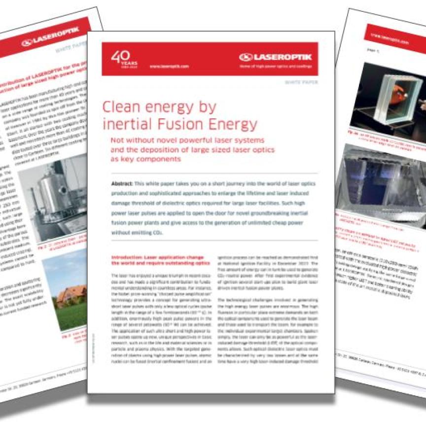 White Paper from Laseroptik