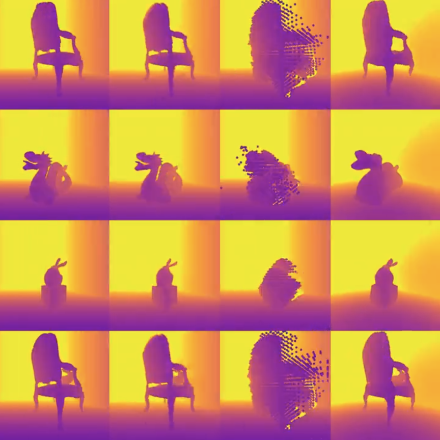 The computer vision system, Plato-NeRF, combines lidar measurements with machine learning to reconstruct a 3D scene with a single camera.