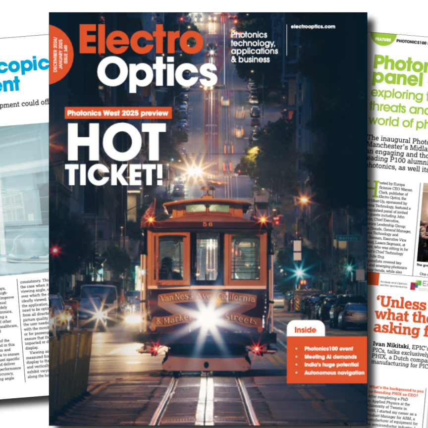 December/January 2024 issue of Electro Optics