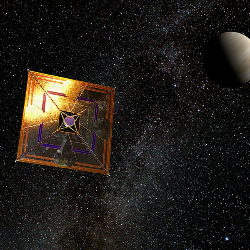 IKAROS space-probe with solar sail