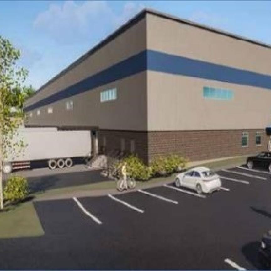 CAD drawing of new Physik Instrumente manufacturing facility