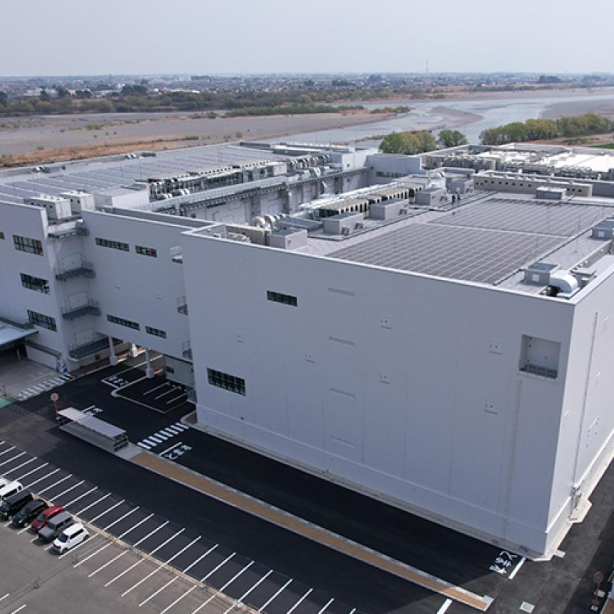 External View of new Shingai Factory Building No. 3 