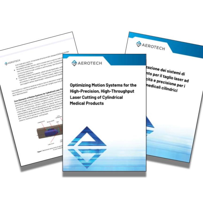 Optimizing motion systems - Aerotech