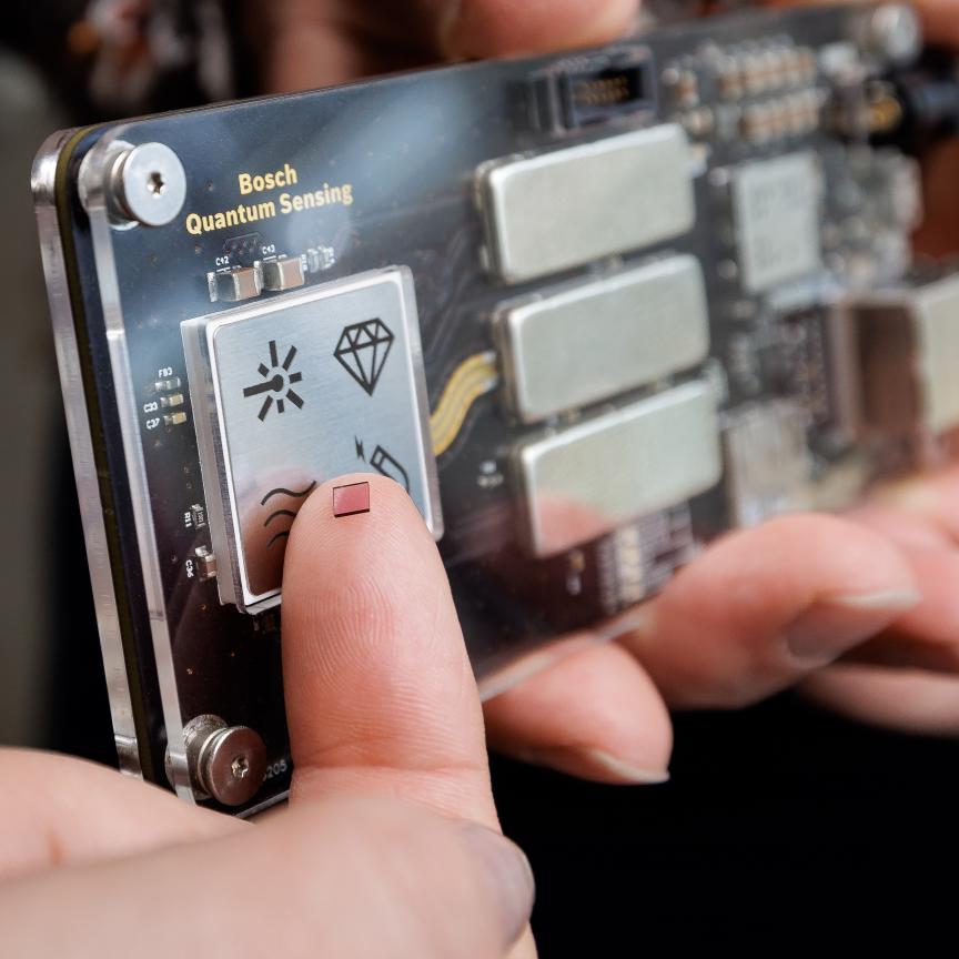 Element Six x Bosch Quantum Sensing