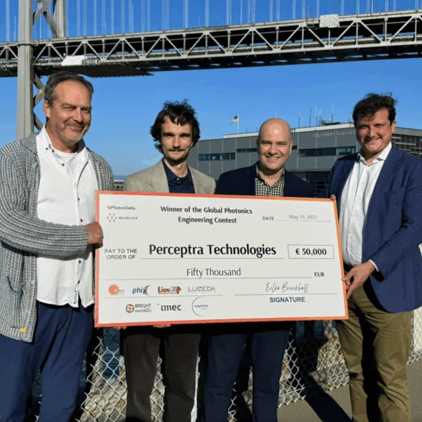 Perceptra’s real-time molecular sensor won PhotonDelta’s Global Photonics Engineering prize