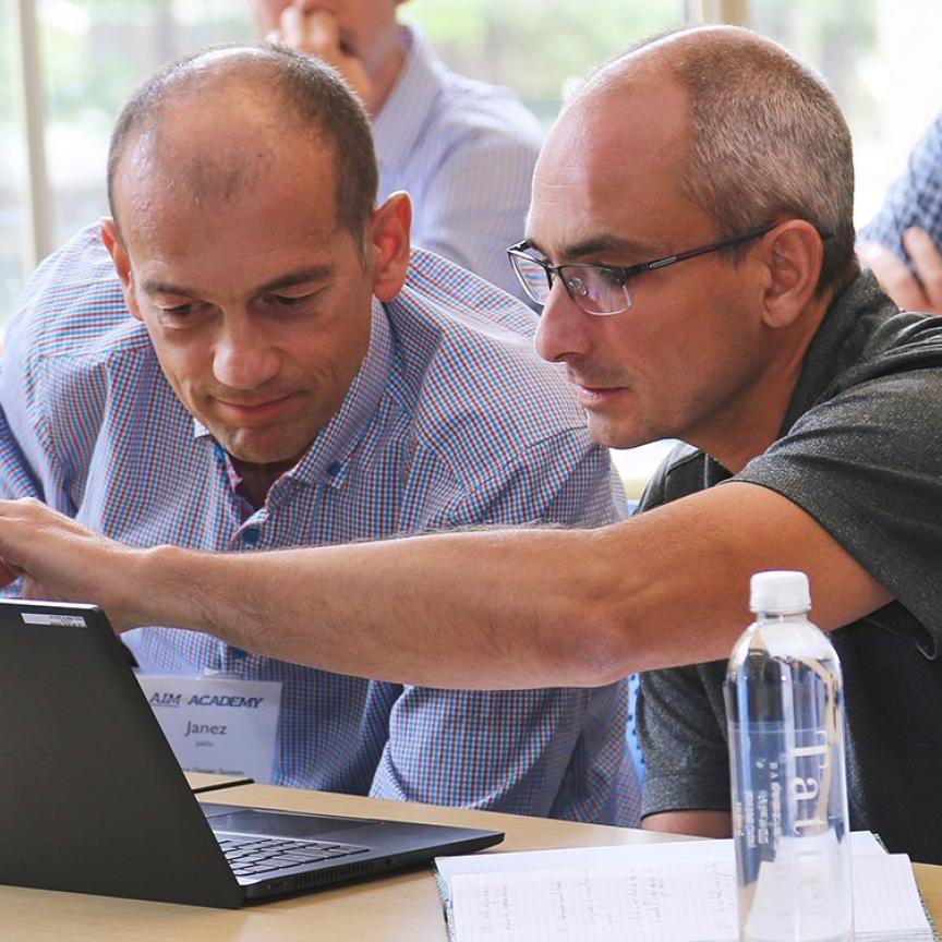 Students at the AIM Photonics Academy