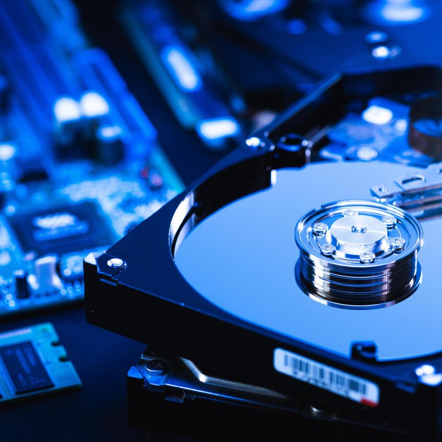 Ultra-high-density hard drives made with graphene