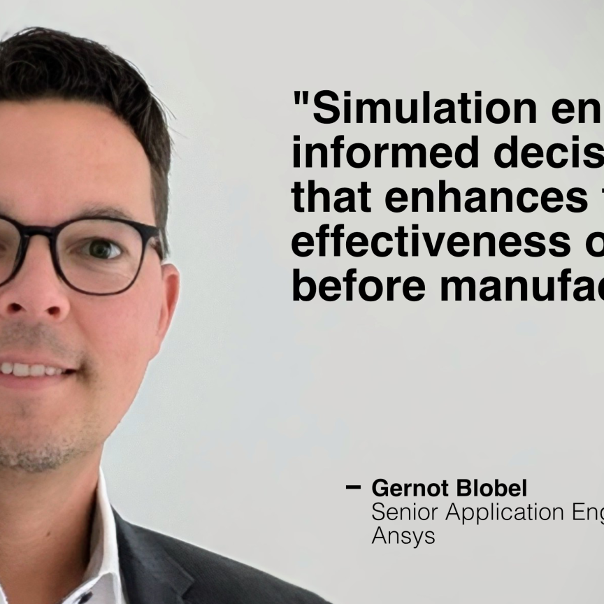 Gernot Blobel, Senior Application Engineer, Ansys