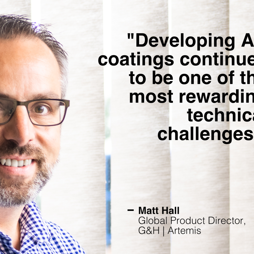 Matt Hall, Global Product Director, G&H | Artemis