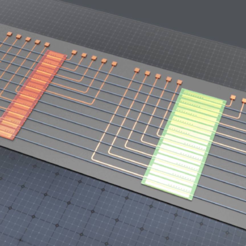 silicon + III-V optical engine