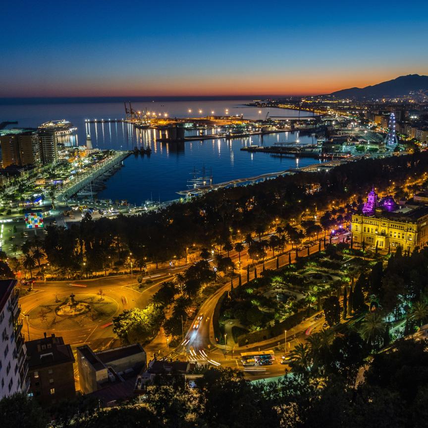 The Port of Malaga