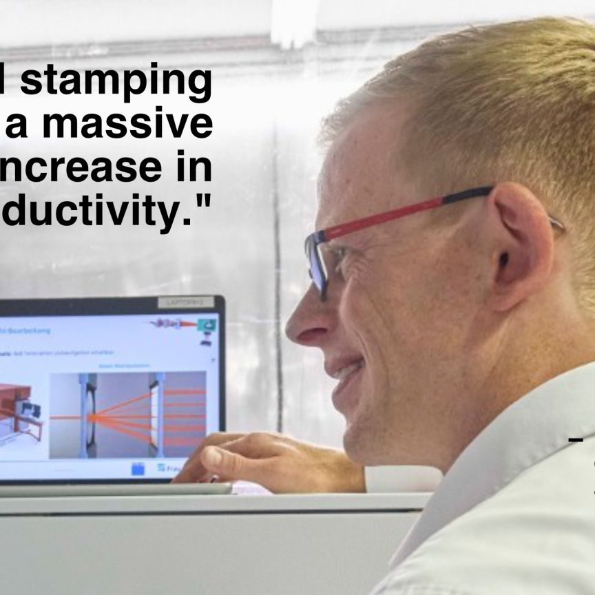 Dennis Haasler, Group Leader Micro and Nano Structuring at Fraunhofer ILT
