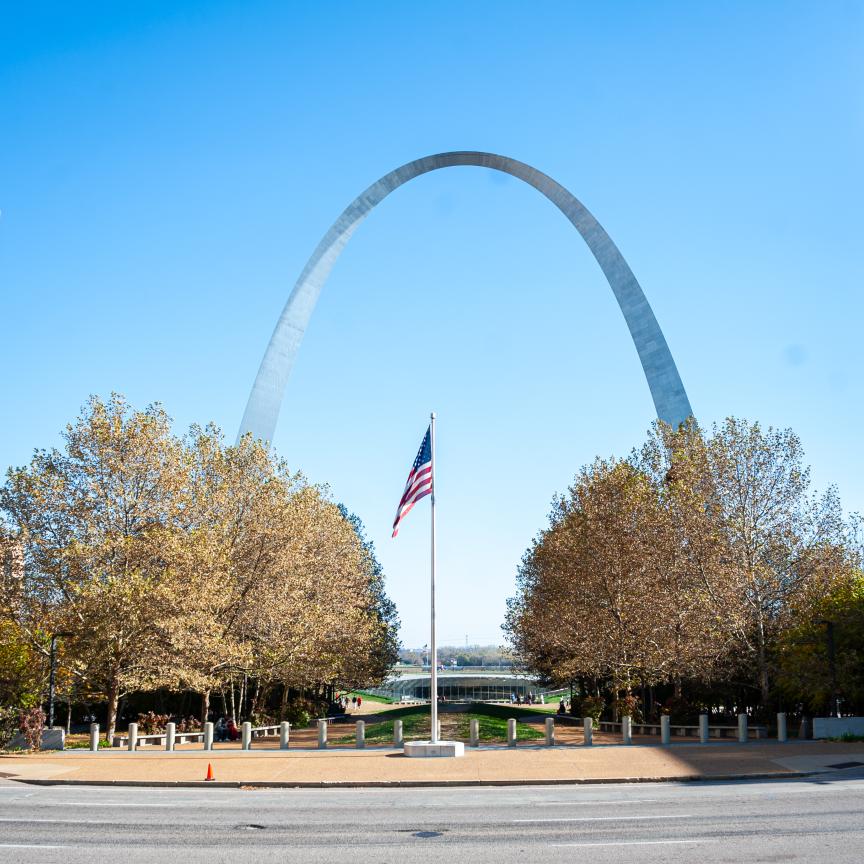 Gateway Arch in St. Louis, US