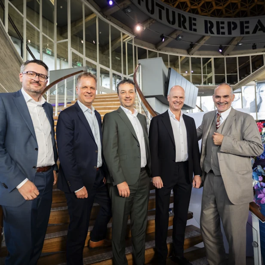 Erik van de Burgwal, Eelko Brinkhoff, Ton van Mol, Otto van den Boogaard and Gustav Kalbe