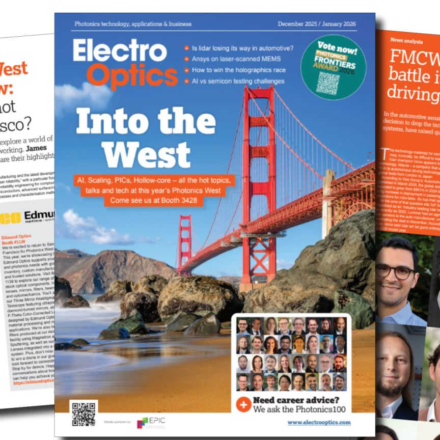 Dec 2025 / Jan 2026 issue of Electro Optics