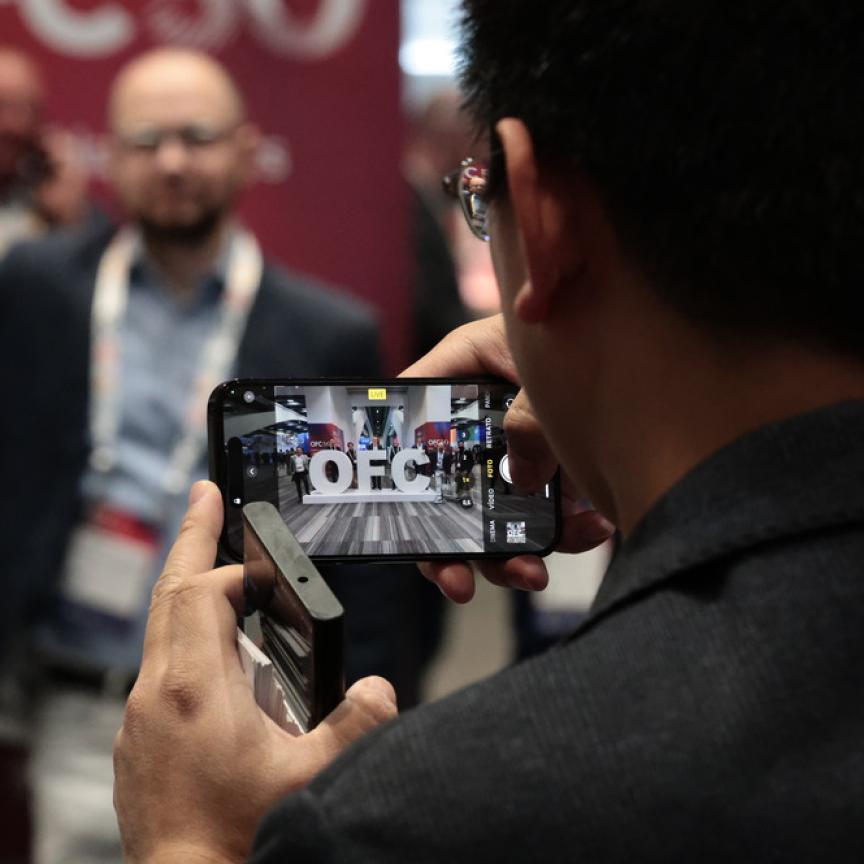 Visiting the OFC conference