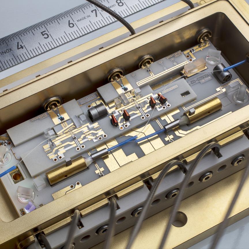 Micro-integrated laser module for space applications (MiLas)
