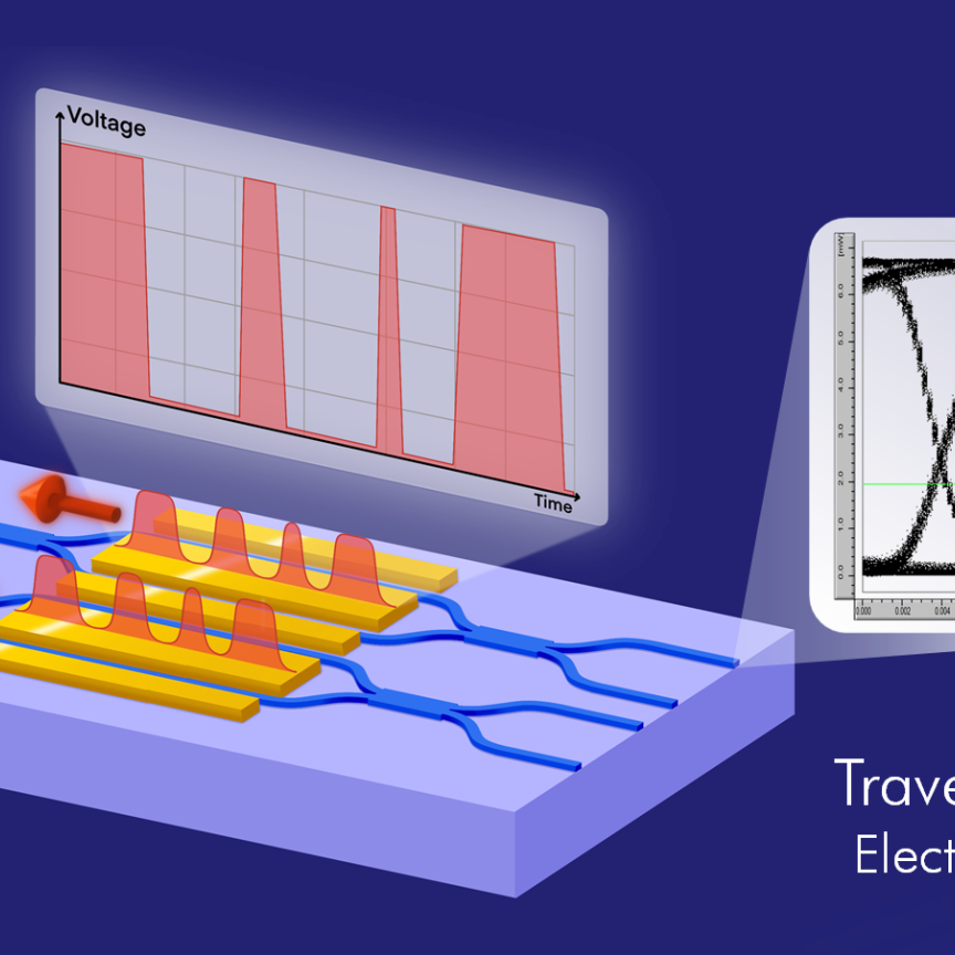 Traveling wave electrode model