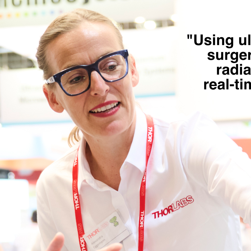 Alexandra Eggemann, Project Manager, OCT, Thorlabs