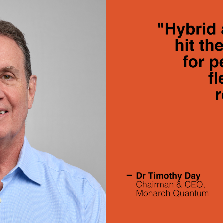 Dr Timothy Day, CEO of Monarch Quantum