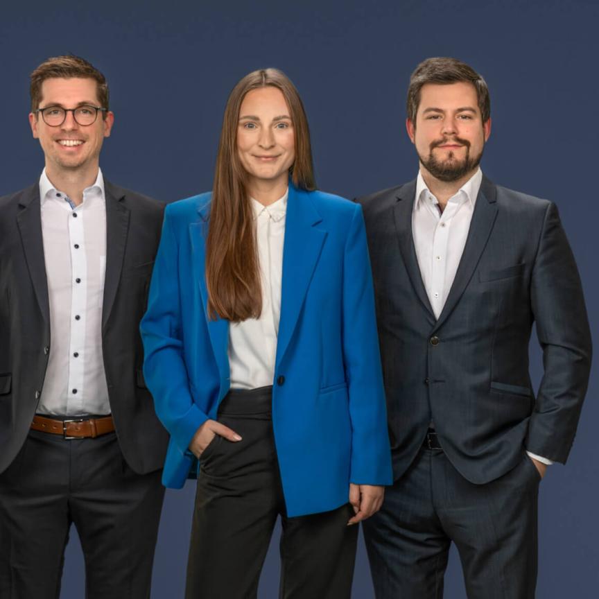 Felix Wellmann, CTO, INLEAP Photonics; Katharina Haas, CFO, INLEAP Photonics, Marius Lammers, CEO, INLEAP Photonics