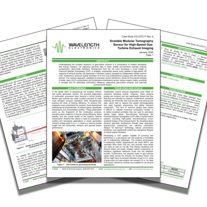 Wavelength White Paper about modular high-speed turbine imaging