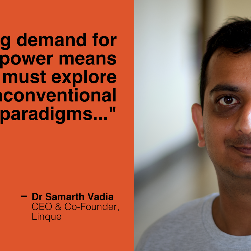 Samarth Vadia, CEO and Co-Founder, Linque