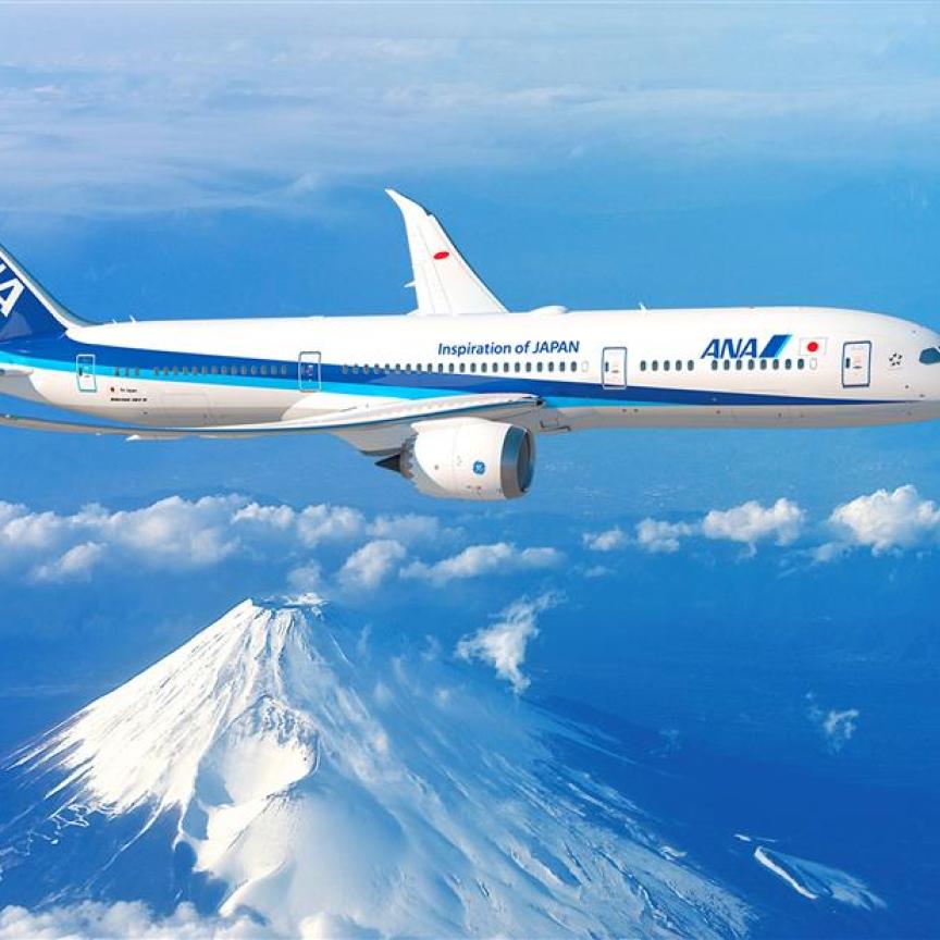 Boeing 787 in ANA livery
