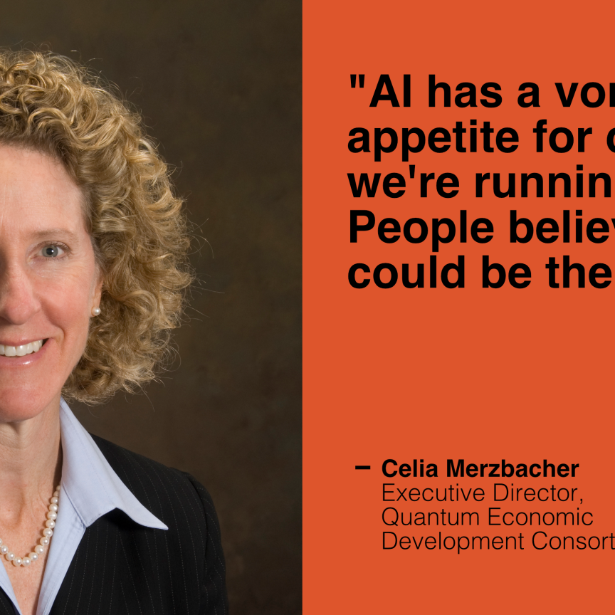 Celia Merzbacher, Executive Director, Quantum Economic Development Consortium (QED-C)
