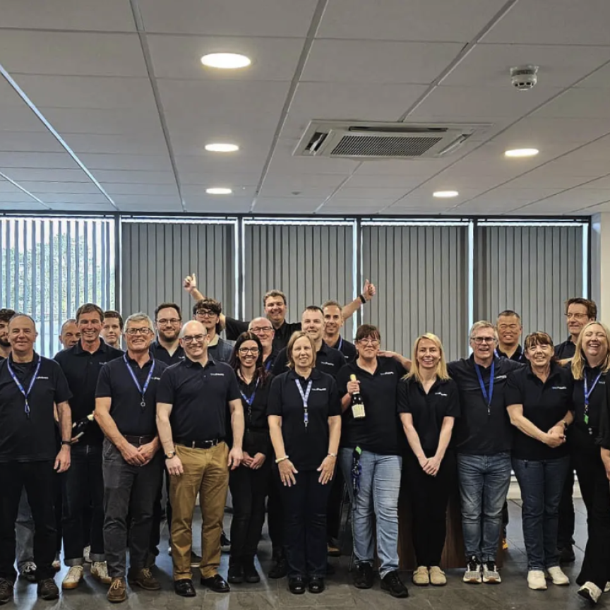 Celebrations for the Bay Photonics team