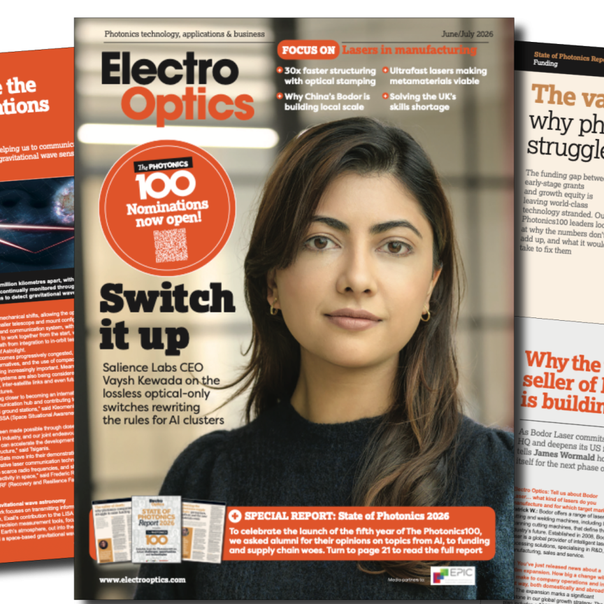 Jun/Jul 2026 issue of Electro Optics