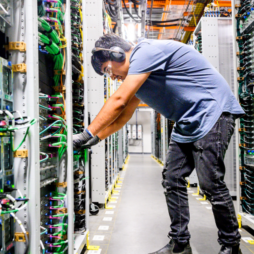 Amazon data centre
