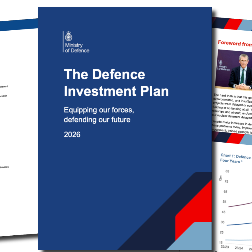 UK Government Defence Investment Plan