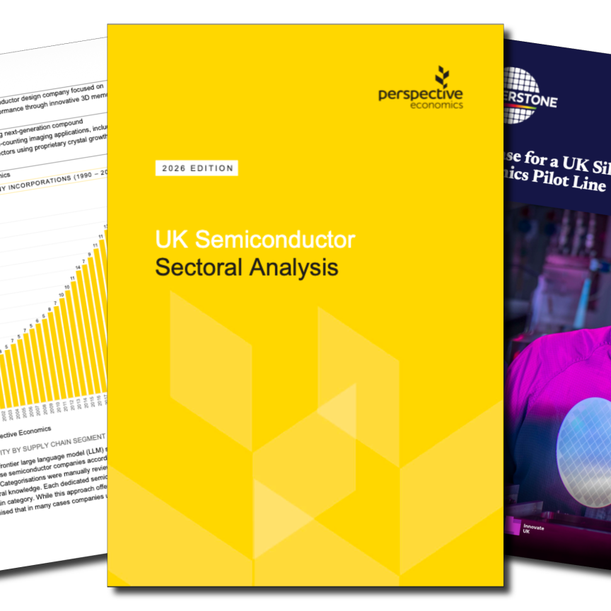 DSIT's semiconductor sector study paper and Cornerstone's silicon photonics pilot line paper