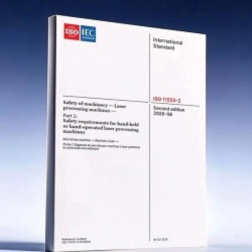 ISO 11553-2:2026, Safety of machinery – Laser processing machines – Part 2: Safety requirements for hand-held or hand-operated laser processing machines