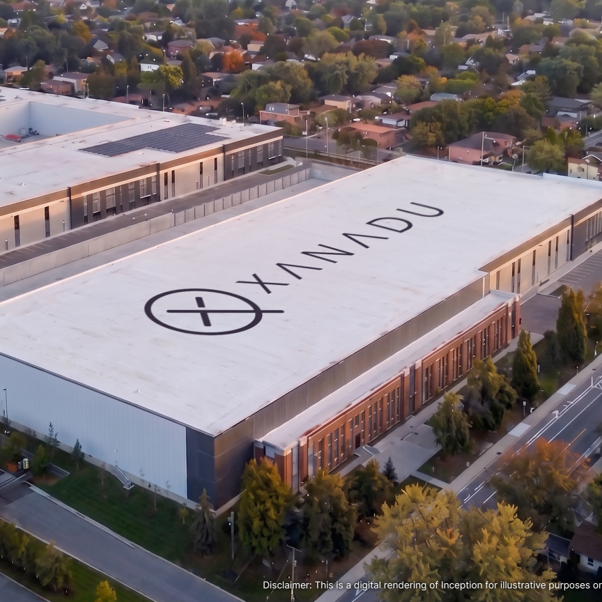 Xanadu's Inception facility for photonic quantum component manufacturing