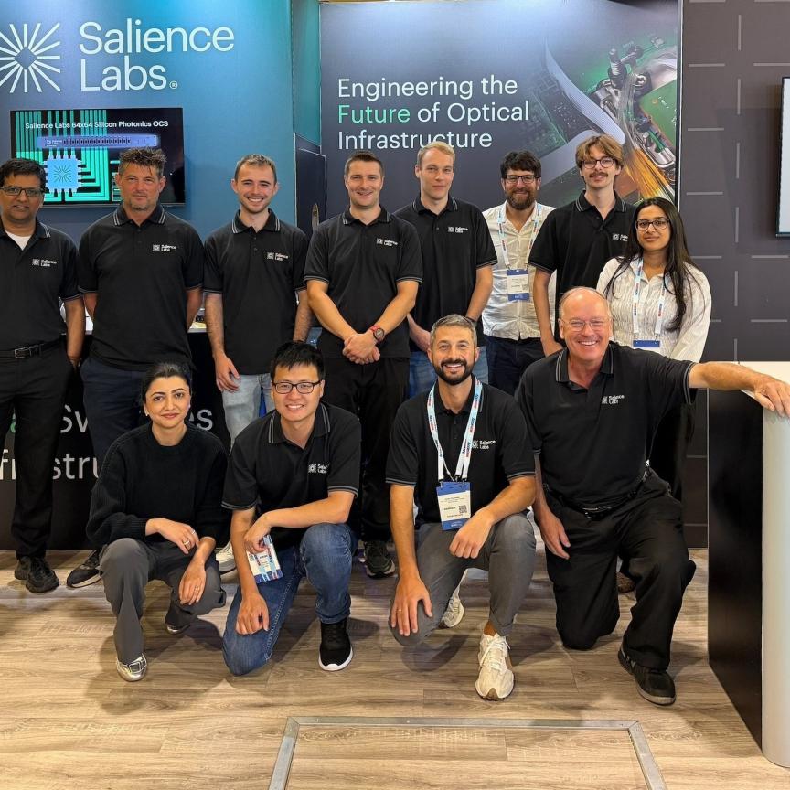Salience Labs team at ECOC 2026