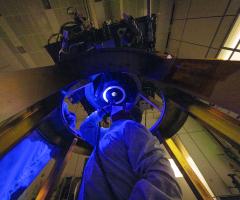 Installing Draco camera on NASA DART spacecraft